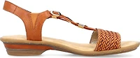 Brown Low Heel Sandal
