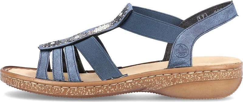 Navy Beaded Slingback