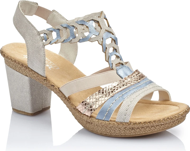 Pearl/Sky/Copper Heel