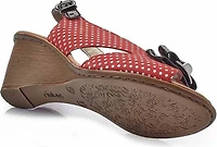 Red Polka Dot Slingback