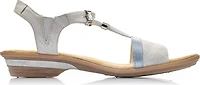 White/Silver Strappy Sandal
