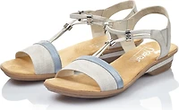 White/Silver Strappy Sandal