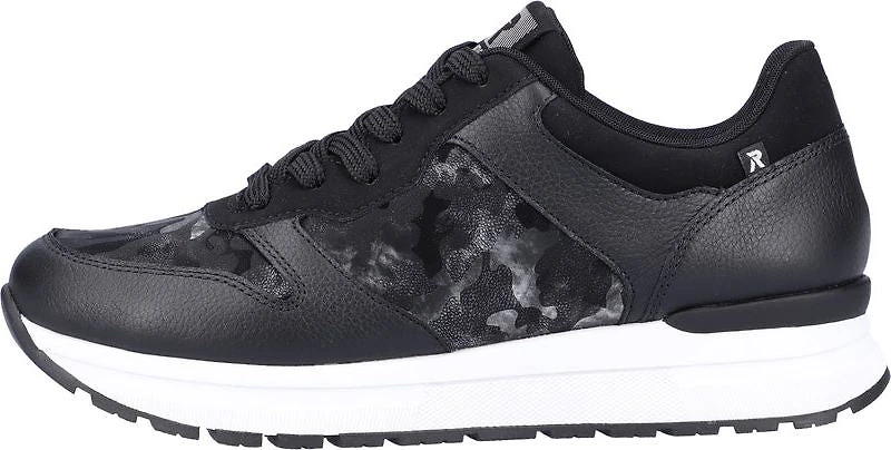Black Floral Sneaker