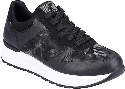 Black Floral Sneaker