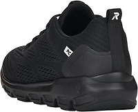 Black Mesh Lace Up