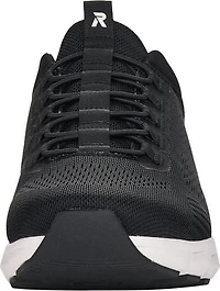 Black Mesh Lace Up