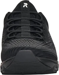 Black Mesh Lace Up