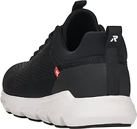 Black Mesh Lace Up