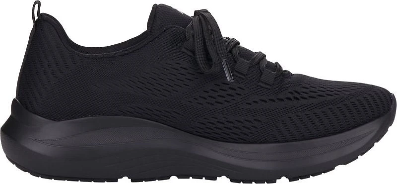 Black Mesh Lace Up