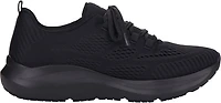 Black Mesh Lace Up