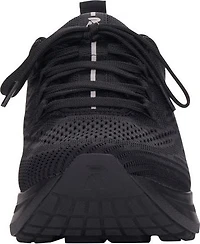 Black Mesh Lace Up