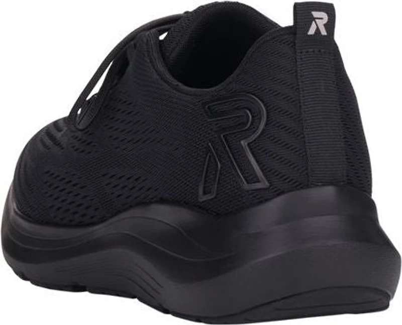 Black Mesh Lace Up