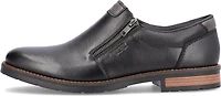 Black Side Zip Slip On