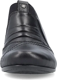 Black Slip On W Heel