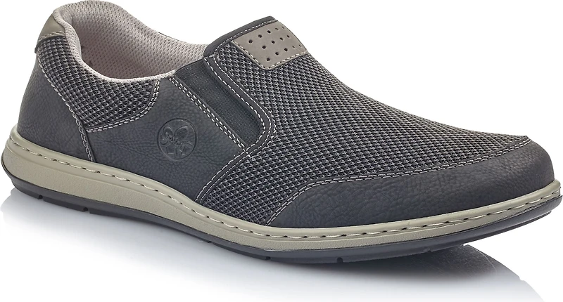 Black Techknit Slip On