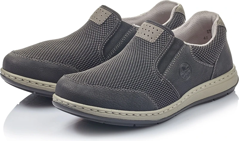 Black Techknit Slip On