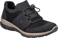 Black Toggle Lace Up