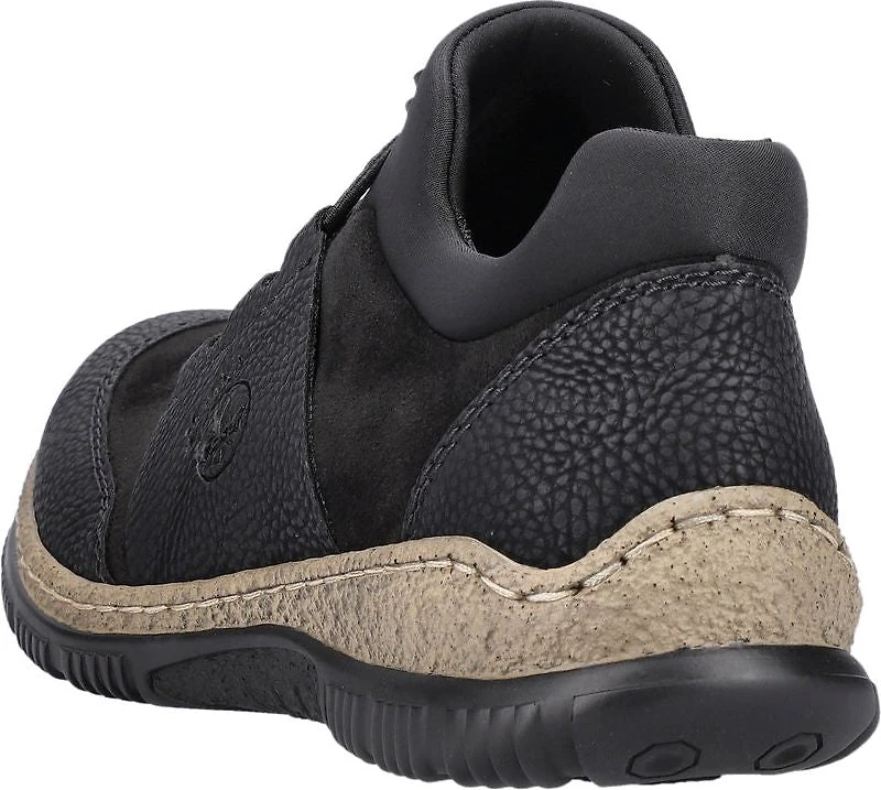 Black Toggle Lace Up
