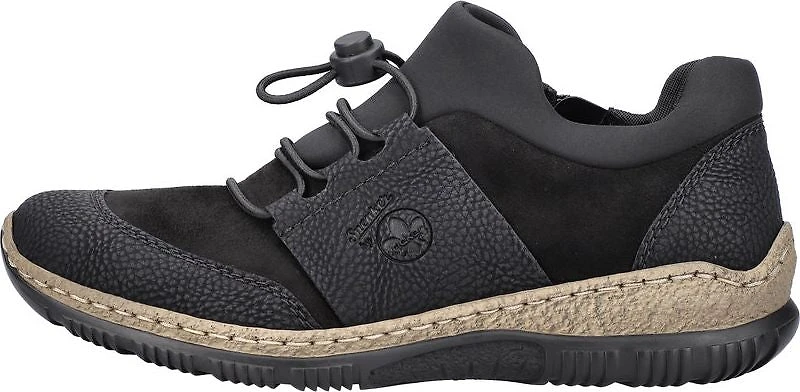 Black Toggle Lace Up