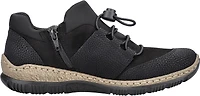 Black Toggle Lace Up