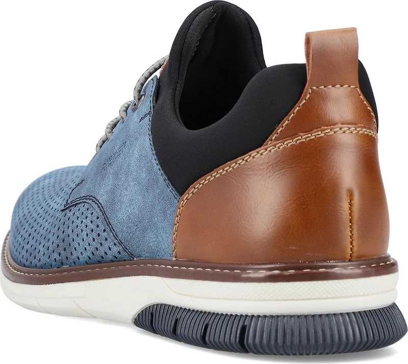 Blue/Amaretto Lace Up