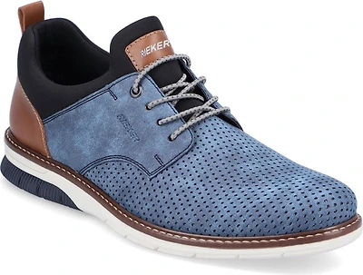 Blue/Amaretto Lace Up