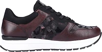 Burgundy Floral Sneaker