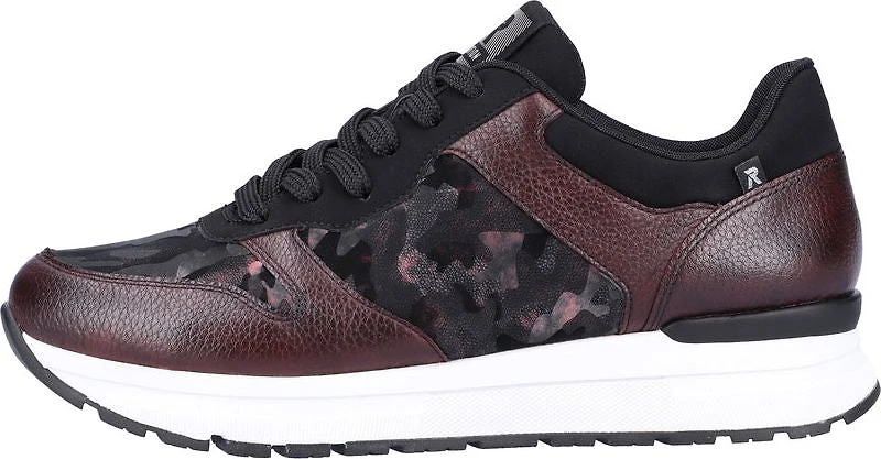 Burgundy Floral Sneaker
