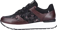 Burgundy Floral Sneaker
