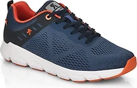Navy Mesh Lace Up