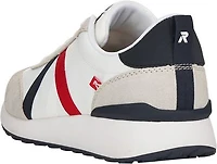 Offwhite/Red And Black Stripe Lace Up