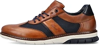 Peanut/Navy Lace Up