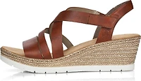 Red Wedge Heel
