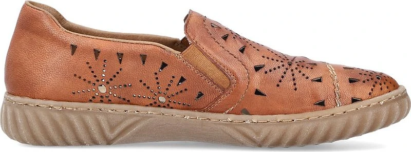 Tan Perf Slip On