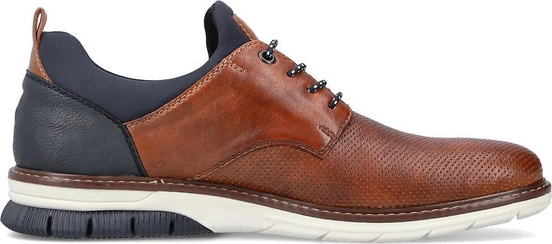 Walnut /Navy Lace Up