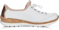 White Bungee Lace Up