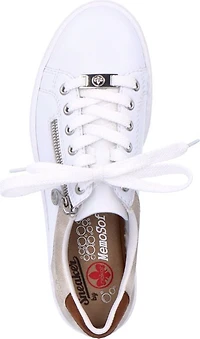 White Lace Up