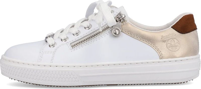 White Lace Up