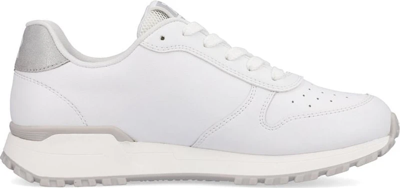 White Mesh Lace Up