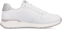 White Mesh Lace Up