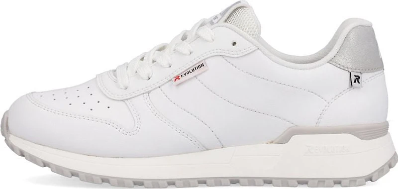 White Mesh Lace Up