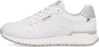 White Mesh Lace Up