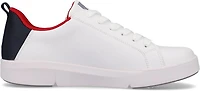 White Side Zip Sneaker
