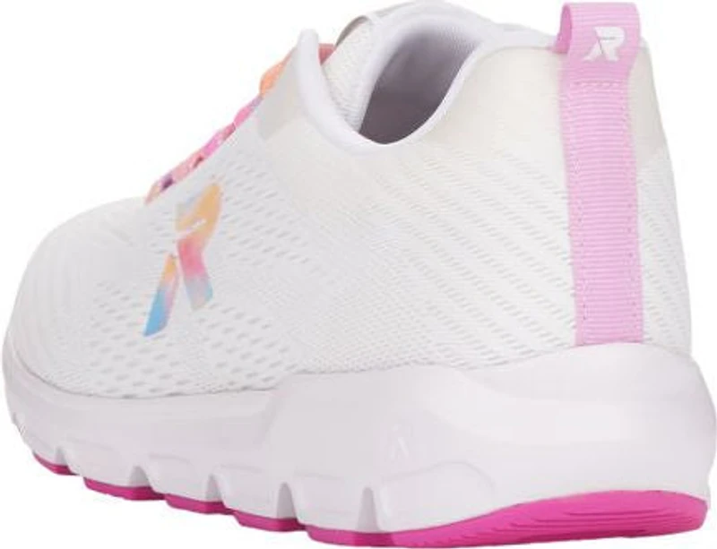 White/Multi Lace Up