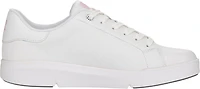 White/Pastel Pattern Lace Up