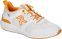White/Yellow Accent Lace Up