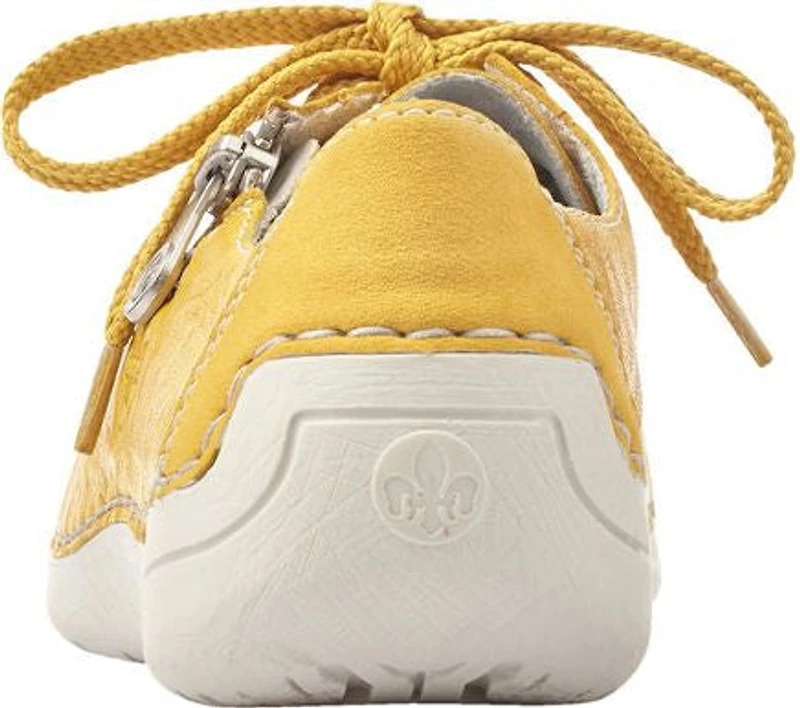 Yellow Lace Up