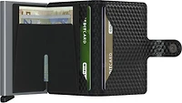 Miniwallet Cubic Black-titanium