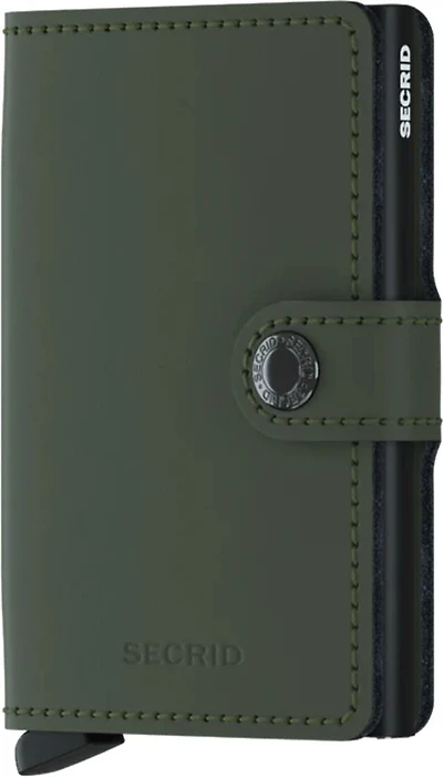 Miniwallet Matte Green-black