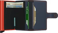 Miniwallet Matte Nightblue & Orange